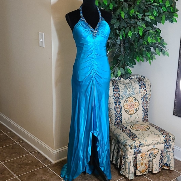 Stunning 100% silk CACHE gown! - Picture 1 of 8